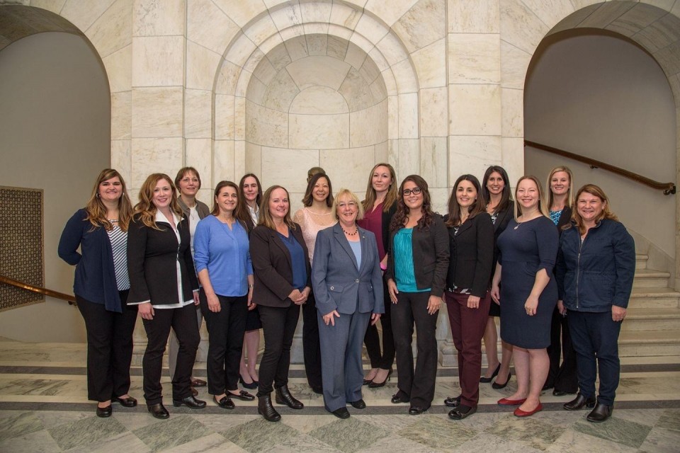 WA State SHRM and WSHRMA members meeting with Patty Murray in Washington D.C. in 2017
